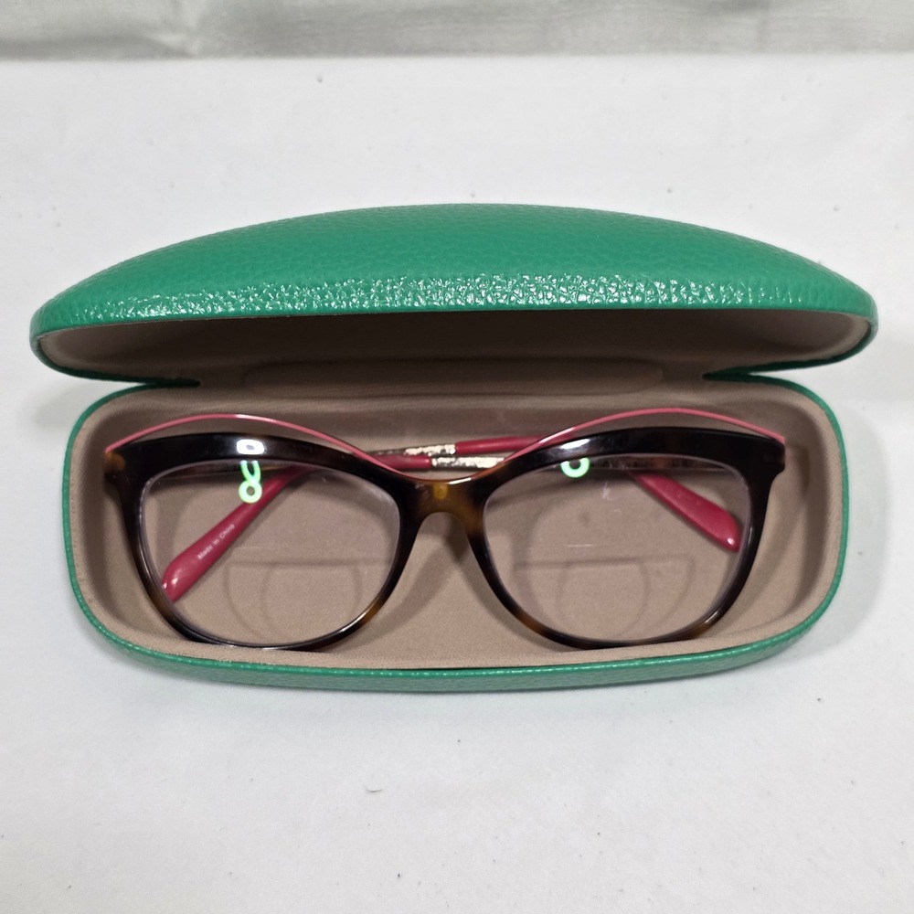 Emilio Pucci EP 5135-3 Tortoise Pink Cat Eye Eyeglasses Frames with Case